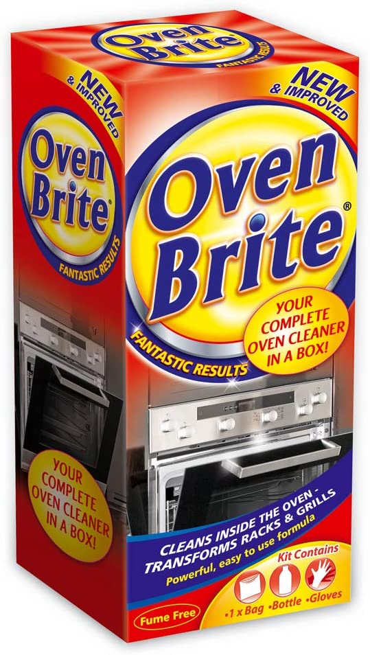 Picture of 4 x Oven Brite Cleaner Complete Oven Cleaning Set 500ml.